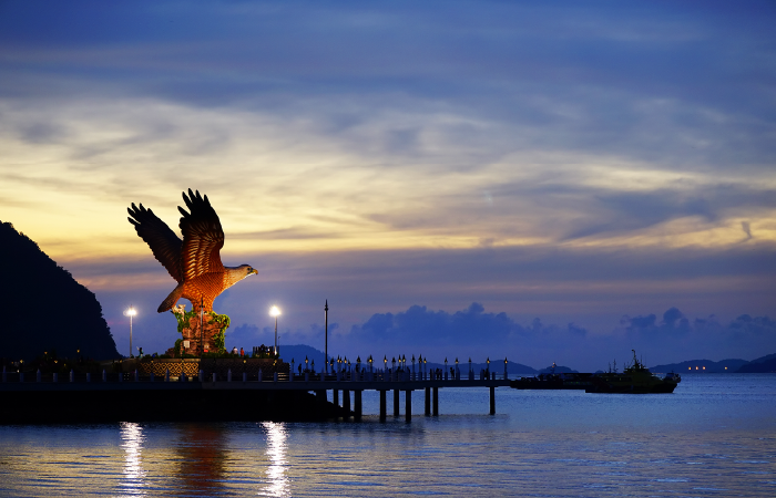 Langkawi — Dataran Lang Waktu Senja